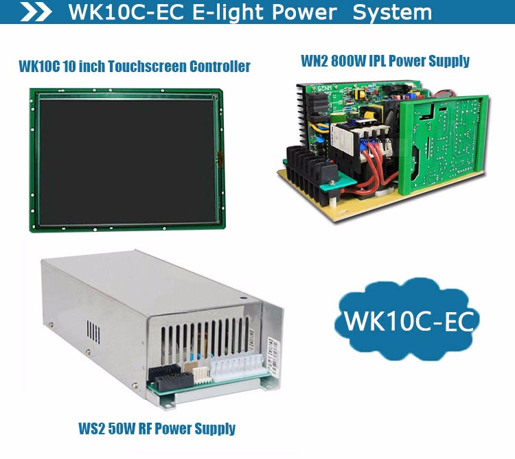 Laser Hair Removal Machine Part 3 In 1 E-light IPL RF ND YAG Laser